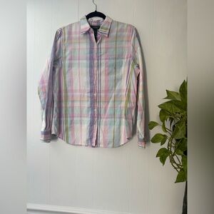Lauren Ralph Lauren Multicolor Plaid Button Down Shirt